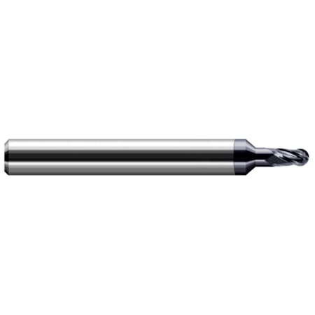 Harvey Tool End Mill for Exotic Alloys - Ball, 0.1250" (1/8) 929108-C6